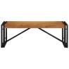 Solid Wood Acacia Coffee Table - 100x50x35 cm | HipoMarket