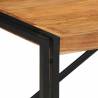 Solid Wood Acacia Coffee Table - 100x50x35 cm | HipoMarket