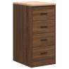 6 pcs Brown Oak Garage Cabinets - Durable, Stylish Storage