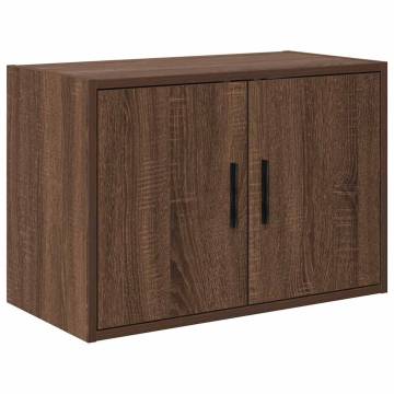 6 pcs Brown Oak Garage Cabinets - Durable, Stylish Storage