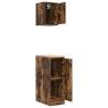 Garage Cabinets 2 pcs Smoked Oak - Durable & Stylish Storage