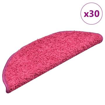 Pink Stair Mats (30 pcs) - Non-Slip, Washable & Stylish