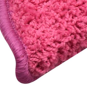 Pink Stair Mats (30 pcs) - Non-Slip, Washable & Stylish