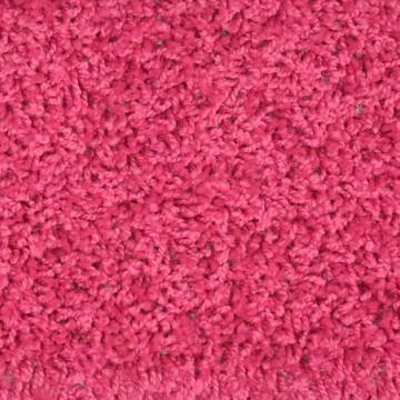 Pink Stair Mats (30 pcs) - Non-Slip, Washable & Stylish