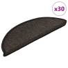 Self-Adhesive Stair Mats - 30 pcs Anthracite | Hipomarket