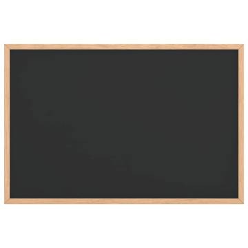 Chalkboard with Solid Pine Frame - 60x40 cm | HipoMarket UK