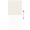 Roller Blind Blackout Off White - 115x230 cm - Durable & Functional