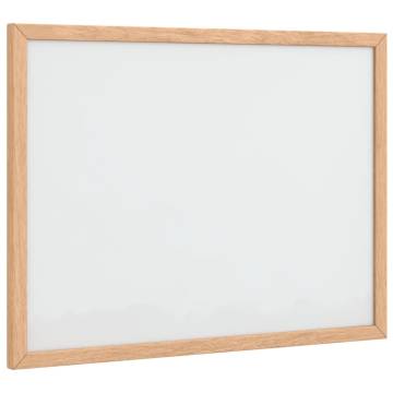 Magnetic Whiteboard with Pine Frame 40x30 cm - HipoMarket