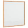 Magnetic Whiteboard with Solid Pine Frame - 40x40 cm