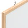 Magnetic Whiteboard with Solid Pine Frame - 40x40 cm