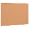 Cork Board with Solid Pine Wood Frame - 80x55 cm | HipoMarket