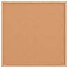 Cork Board with Solid Pine Frame 40x40 cm - Organize Stylishly