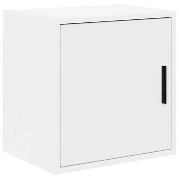 Garage Cabinets 2 pcs White Engineered Wood | HipoMarket