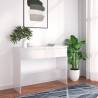 Console Table White 100x35x76.5 cm Engineered Wood Colour white Quantity in Package 1 