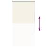 Roller Blind Blackout Off White 70x130 cm | Hipomarket UK