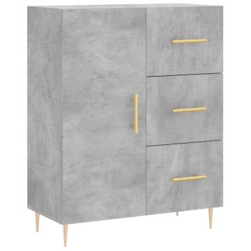 Highboard Concrete Grey - Stylish & Durable Storage Solution