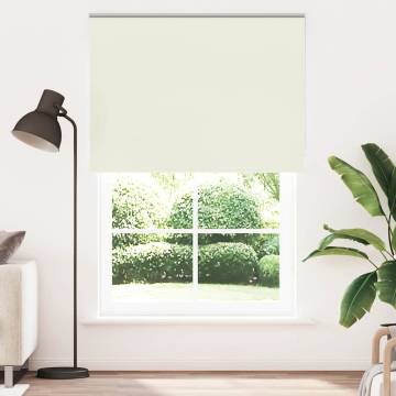 Off White Roller Blind Blackout 165x210 cm - Durable & Stylish