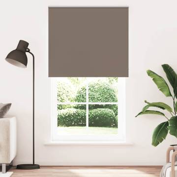 Roller Blind Blackout Coffee 125x210 cm - Stylish & Durable