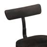 Stylish Black Bar Stools - 2 pcs Solid Mango Wood | HipoMarket