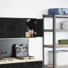  Garage Wall Cabinet Black Engineered Wood Colour black Size 30 x 30 x 41 cm Quantity in Package 1 