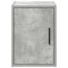 Garage Wall Cabinets - 2 pcs Concrete Grey Engineered Wood