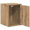 Garage Wall Cabinet - Artisan Oak Engineered Wood Storage