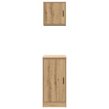 Garage Cabinets 2 pcs Artisan Oak - Durable Storage Solution