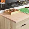 Garage Cabinets 2 pcs Sonoma Oak - Durable Storage Solutions