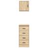 Garage Cabinets 2 pcs Sonoma Oak - Durable Storage Solutions