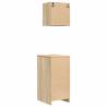 Garage Cabinets 2 pcs Sonoma Oak - Durable Storage Solutions