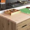 Garage Cabinets 2 pcs Artisan Oak - Organize Your Space