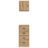 Garage Cabinets 2 pcs Artisan Oak - Organize Your Space