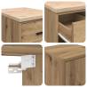 Garage Cabinets 2 pcs Artisan Oak - Organize Your Space