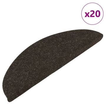 Self-Adhesive Stair Mats - 20 pcs Anthracite | Hipomarket UK