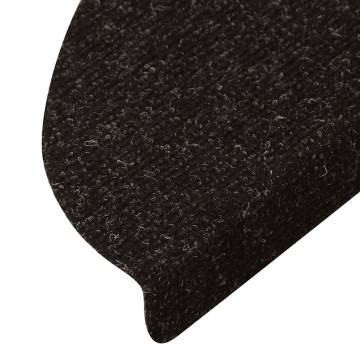 Self-Adhesive Stair Mats - 20 pcs Anthracite | Hipomarket UK