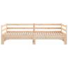 Pull-out Day Bed without Mattress - Versatile Pinewood Design