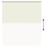 Roller Blind Blackout Off White 130x130 cm | Hipomarket UK