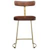 Stylish 2 pcs Bar Stools - Solid Wood Mango Design