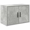 Garage Cabinets 6 pcs - Concrete Grey Engineered Wood