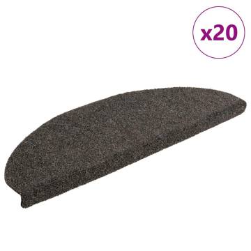 Self-Adhesive Stair Mats - 20 pcs Anthracite | HipoMarket