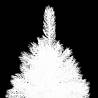 Pre-lit White Christmas Tree with Ball Set - 240 cm