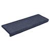 Stair Mats 30 pcs | 65x21x4 cm Grey & Blue | Hipomarket UK