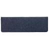 Stair Mats 30 pcs | 65x21x4 cm Grey & Blue | Hipomarket UK