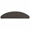 Stair Mats Self-adhesive Sisal-Look 30 pcs - Anthracite