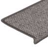 Sisal-Look Stair Mats 30 pcs - Non-Slip & Washable | HipoMarket