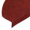 Self-Adhesive Stair Mats - 30 pcs Red | Hipomarket