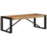  Coffee Table 100x50x35 cm Solid Rough Wood Mango Size 100 x 50 x 35 cm Quantity in Package 1 Material solid rough mango wood 