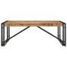 Stylish Square Coffee Table - Solid Mango Wood 100x100 cm