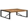 Stylish Square Coffee Table - Solid Mango Wood 100x100 cm