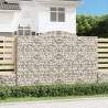 Arched Gabion Basket 300x30x200/220 cm Galvanised Iron Size 300 x 30 x 200/220 cm Quantity in Package 1 